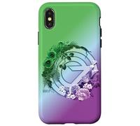 Wicked: For Good Oz Logo Floral and Vine Carcasa para iPhone X/XS