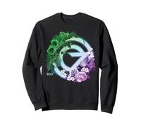 Wicked: For Good Oz Logo Floral and Vine Sudadera