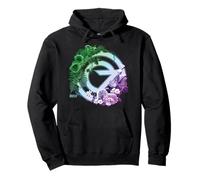 Wicked: For Good Oz Logo Floral and Vine Sudadera con Capucha