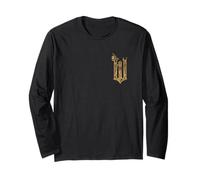 Wicked: For Good Ozian Gold Logo Front And Back Manga Larga
