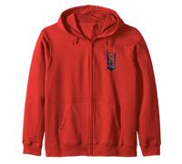 Wicked: For Good Ozian Pattern Logo Front And Back Sudadera con Capucha
