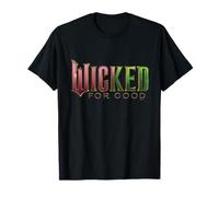 Wicked: For Good Pink To Green Logo Camiseta