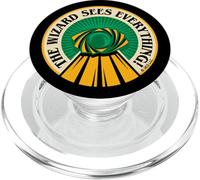 Wicked: For Good The Wizard See’s Everything Front & Back PopSockets PopGrip para MagSafe