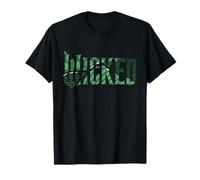 Wicked: For Good Torn Green Collage Logo Camiseta