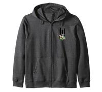 Wicked: For Good Wicked Witch Torn Poster Front And Back Sudadera con Capucha