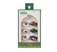 Wicked Gemstone Salon Clips - hair clips - gift box - hair clips for women - gifts for her - hair accessories -Scunci by Conair - 6PK