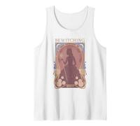 Wicked Glinda Bewitching Silhouette Camiseta sin Mangas, Hombre, Blanco, L
