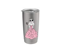 Wicked Glinda Daichi Miura Front & Back Fashion Vaso térmico de acero inoxidable de doble pared
