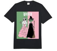 Wicked Glinda Elphaba Fashion Split Comfort Colors Adult Heavyweight T-Shirt