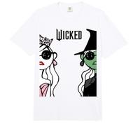 Wicked Glinda Elphaba Split Portrait Fashion Comfort Colors Adult Heavyweight T-Shirt