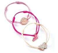 WICKED Glinda Friendship Bracelet Set of 3 Bracelets - Pin, Wh (Importación USA)