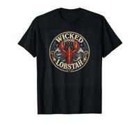 Wicked Good Lobstah Maine Coastal Seafood Humor Broma de Langosta Camiseta