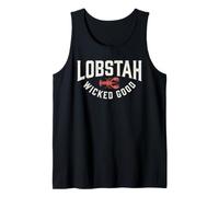 Wicked Lobster Good Lobstah Summer Vacation Souvenir Camiseta sin Mangas