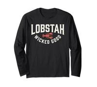 Wicked Lobster Good Lobstah Summer Vacation Souvenir Manga Larga