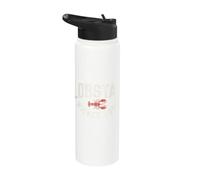 Wicked Lobster Good Lobstah Summer Vacation Souvenir Stainless Steel Insulated Water Bottle