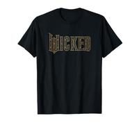 Wicked Movie Floral Logo Camiseta