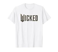 Wicked Movie Floral Logo Camiseta, Hombre, Blanco, 6XL