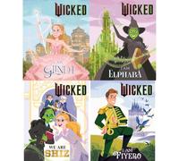 Wicked Movie Picture Books Collection: Glinda, Elphaba, Shiz University & Fiyero - Four Magical Wizard of Oz Prequel Friendship Tales by Mary Man-Kong (4-Book Set)