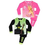 Wicked Pijama Niña | Paquete De 2 Pijamas Niñas | Pijamas Invierno Niña | Rosa 10-11 Años