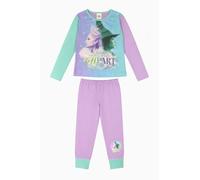 WICKED Pijama oficial para niñas, conjunto de 2 piezas, lila/verde, edad de 4 a 12 años