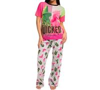 Wicked Pijamas Mujer | Pijamas para Mujer | Pijama Adolescente Chica | Pijama Manga Corta | Rosa M
