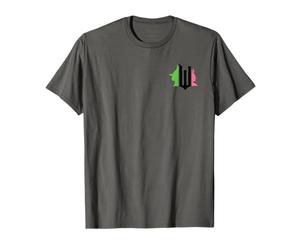Wicked Pink & Green Front & Back Camiseta