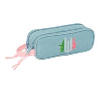 WICKED - Portatodo Doble Niño, Estuche Infantil, Estuche Niño, Ideal para Niños en Edad Escolar, Cómodo y Versátil, Calidad y Resistencia, 21x6x8 cm