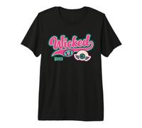 Wicked Retro Varsity Logo Camiseta Premium