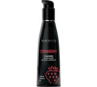 Wicked Sensual Care Aqua Strawberry Flavored Lubricante Transparent 120 ml