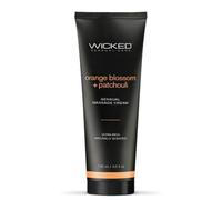 Wicked Sensual Care Crema de masaje 120 ml con aroma a azahar y pachulí transparente