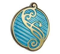 The Noble Collection – Pin Wicked: Shiz University – Metal – No es una piedra preciosa