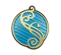 The Noble Collection – Pin Wicked: Shiz University – Metal – No es una piedra preciosa