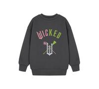 Wicked Sudadera Broom & Wands Gris Niñas