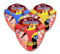 Wicked Vision WKIND Booma Indoor Boomerang, (colores surtidos amarillo, rojo y azul)