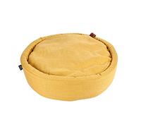 Wicotex Love Story, Cesta Redonda de poliéster Ø60 x 15 cm Cosy Golden Amarillo