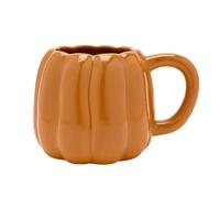 Widdop and Co Country Living - Taza de cerámica naranja para otoño, acogedoras bebidas calientes, regalo de temporada para los amantes del café y el té