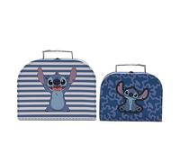 Widdop and Co Disney Icon Stitch - Juego de 2 cajas de almacenamiento para maletas