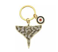 Widdop & Co - Llavero esmaltado auténtico de la RAF Vulcano, diseño oficial inspirado en Vulcano, regalo de aviación de metal duradero y esmalte para pilotos, coleccionistas y entusiastas militares