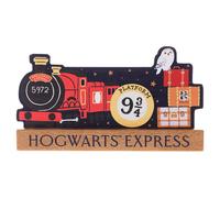 WIDDOP & CO Placa Repisa Decorativa Hogwarts Express Harry Potter con Letrero Plataforma 9 3/4
