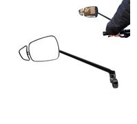 Wide Angle Bike Mirror, Double Lens Scratch, Resistant Cycling Rear View Mirrors, Adjustable Handlebar Mounted Safety Mirror with Design, Quality Bicycle Mirrors for Road Cycling Use