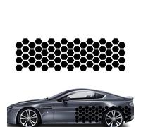 Wide Applicability: This honeycomb decal adds a touch of style to any veh