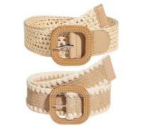Wide Belt - Adjustable Shirt Waist Strap, Woven Fashion Waistband, Elegant Outfit Styling, Figure Enhancing Clothing Decor Band Featuring Comfortable Fit For Women Ladies Dancers Girls Mothers