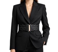 Wide Belt - Flexible Girdle Sash, Expandable Torso Wrap, Resilient Midsection Loop | Girdle Ornate Link For Night Out Dinner Date Office Events Gala Ceremony Holiday Festival Spring Summer Fall