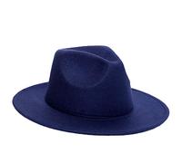 Wide Brim Panama Hats for Women,Women's Belt Buckle Fedora Floppy Hat Womens Ladies Cowboy Trilby Cap Fedoras Bowler Jazz Hat for Beach Party Church