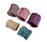 Wide Hair Bands - Soft Stretchy Elastic, Durable Gentle Hold, No Crease Design, Comfortable Fit | Secure Ponytails, Braids, Hair Styling For Daily Wear, Workouts, Yoga, Running, Outdoor Activities