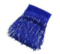 Wide Lace Fringe Trim, 18cm Sequin Glitter Lace Tassel Fringe Trim Multicolor 3/5 Yards for Dance Dresses DIY(Color14,3Yards)