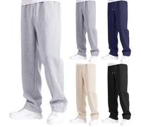 Wide Leg Joggers for Girls Drawstring Flared Baggy Sweatpants Kids Straight Leg Elastic Waist Casual School Trousers Teen Girls Oversized Jogging Pants with Pockets Children Loose Yoga Gym Sweatpant