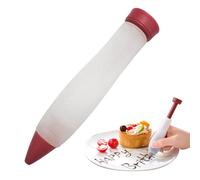 【Wide Range of Application】Silicone Cake Decorating Pen is perfect for dipping melted chocolate, jam, salad dressing, or cream on cupcakes, biscuits, baking, etc.