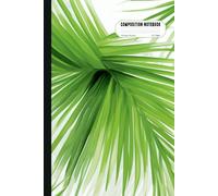 Wide Ruled Composition Notebook: Tropical Coconut Spiral for Back-to-School Fun - 6x9, 121 Pages, Notetaking under a breeze