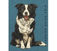 Wide Ruled Notebook: Australian Shepherd Dog
